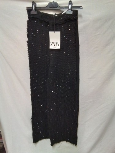 Zara black sequin - black,