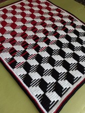 New Red, Black + White