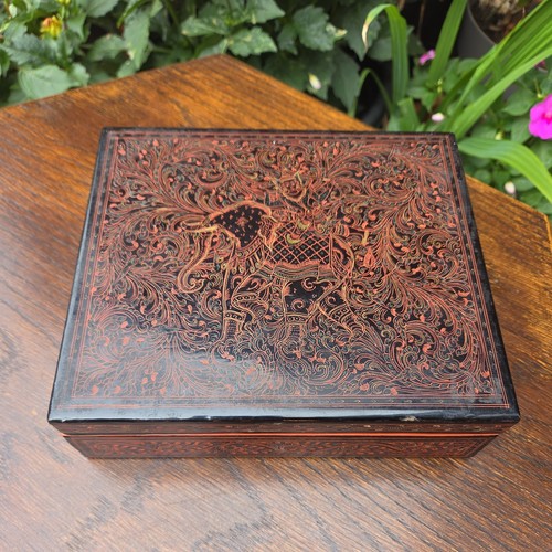 Boho elephant wooden trinket - boho,