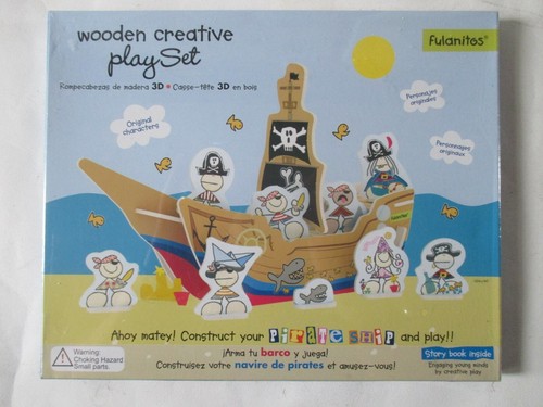 Pirate ship wooden - pirate, creative