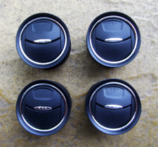 FORD MONDEO MK4 ,S-MAX ,  FIESTA MK6 -  DASHBOARD AIR VENTS SET OF 4 - CHROME