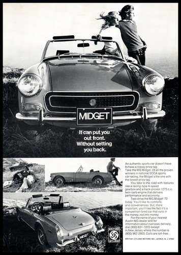 1972 midget door - 1972, mg