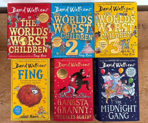David walliams hardback book - david,