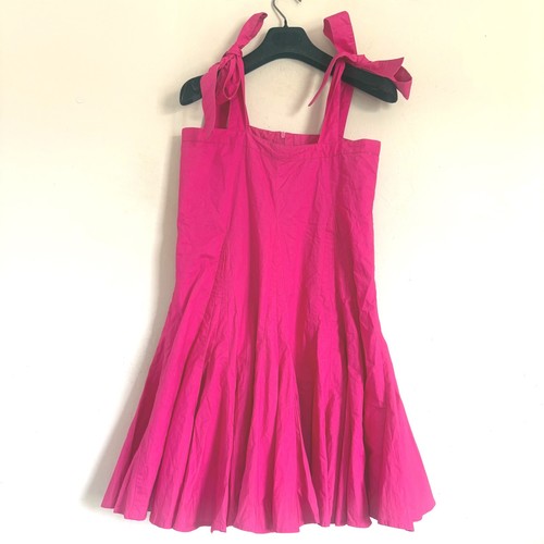 Pink cotton tie - o.p.t.,