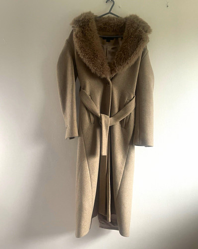 Zara manteco camel wool coat - zara,