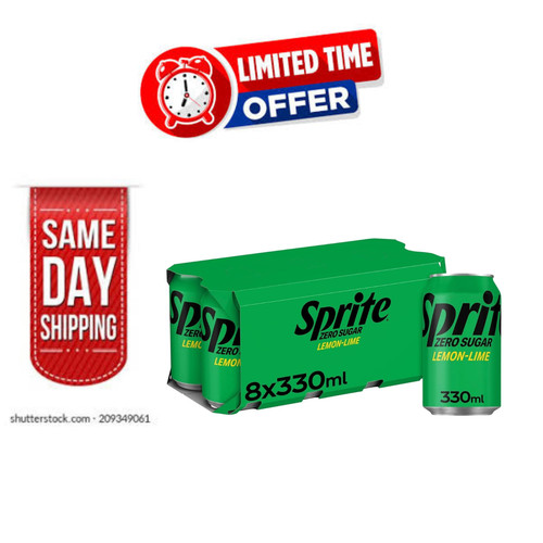 Sprite zero lemon lime soft - zero,