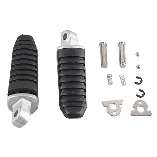 Pair black rear foot pegs - pair,