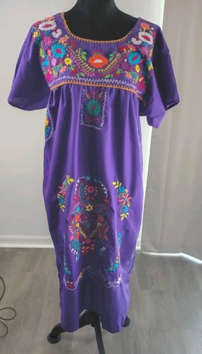 Vtg 70s mexican puebla - vtg, dress