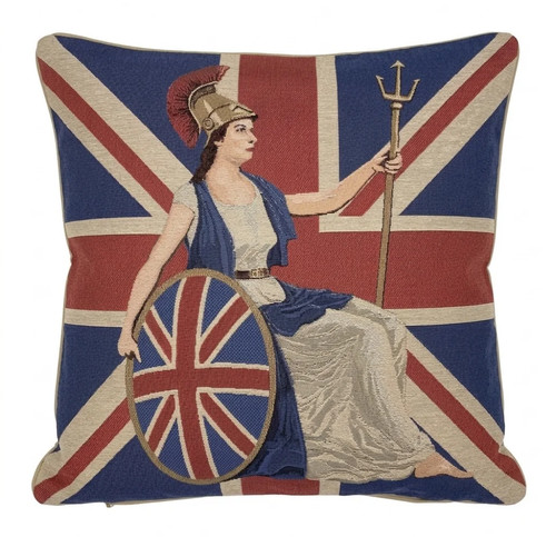 Cushion cover blue - cushion, britannia