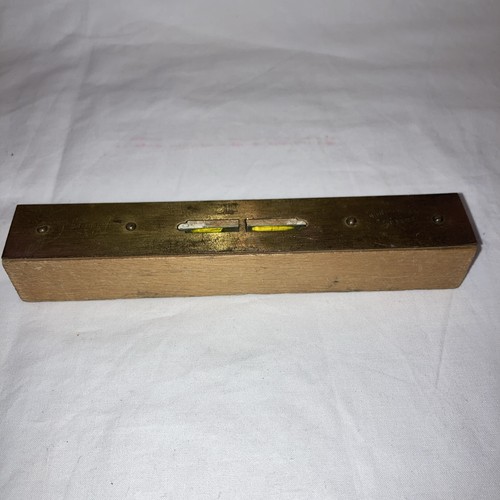 Vintage spirit level hardwood - level,