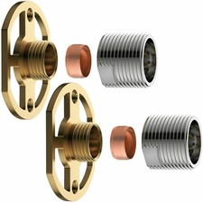 Solid Brass Exposed Bathroom