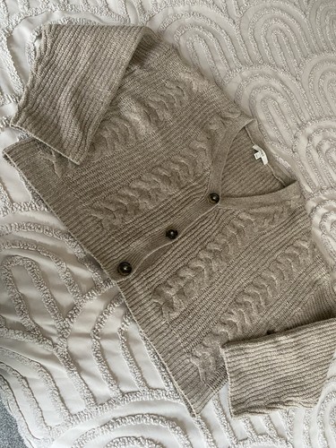 Ladies cardigan beige marks - ladies,
