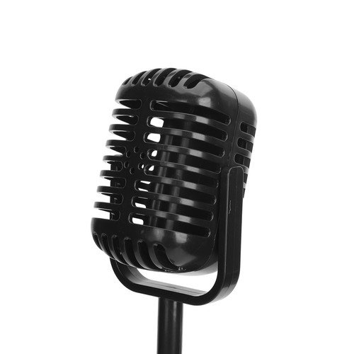 Retro mic prop fake - prop, vintage