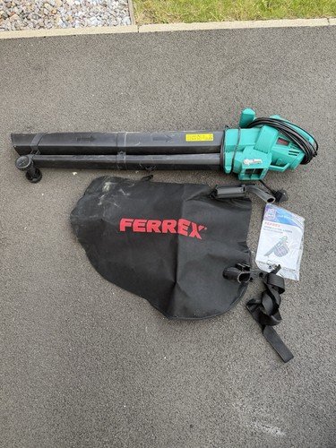Garden leaf blower - and, vacuum