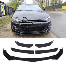 For VW Scirocco MK3 Facelift Front Bumper Splitter Lip Diffuser Spoiler Body Kit