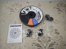 SZMP Solar Fountain with Flower Decor, 2025 Upgrade Solar Bird Bath Fountains