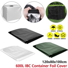 Rainwater Tank 600 Liters IBC-container Foil Waterproof And Dustproof Cover New