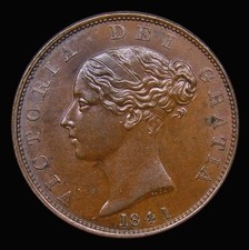 Halfpenny 1841 GEF