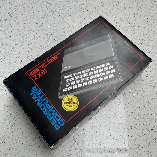 Sinclair zx81 personal - sinclair,