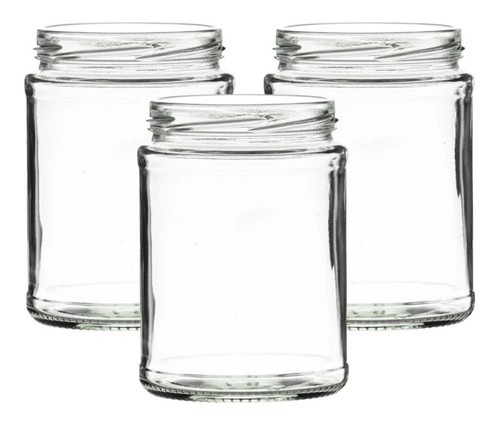 500ml glass jars - x,