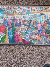 Gibson's 1000 Piece Puzzle Festival Jig-Saw Puzzle Done Once