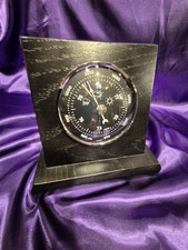 Desktop Barometer In Oak