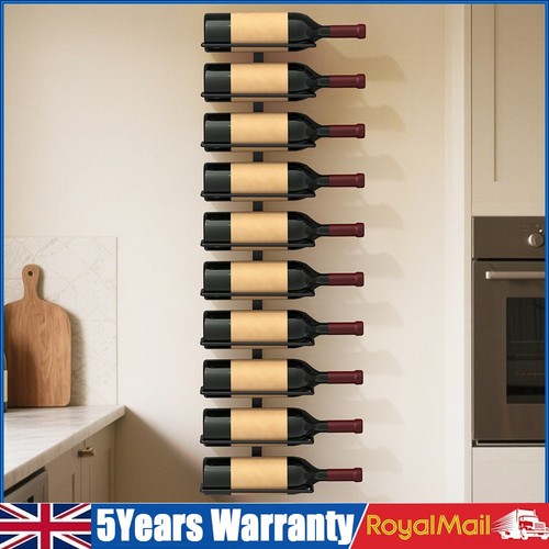 Wall mounted metal wine - mounted,