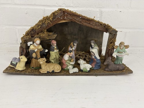 Nativity set porcelain - set,,