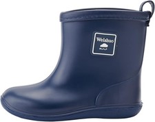Baby Wellies Waterproof Lightweight Toddler Rain Boots for Little Kids Unisex B