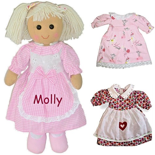 Personalised rag doll - personalised, baby's