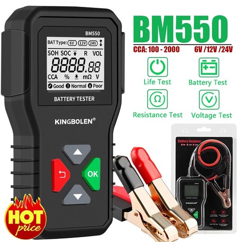 Car battery tester - car,