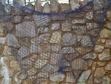  Large Fishing Boat Net Dark Blue 200 cm x 150 cm maritime Ship Fishing Trawler