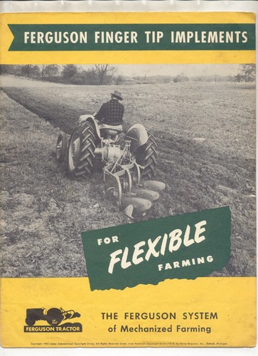 1950 ferguson tractor - ferguson,