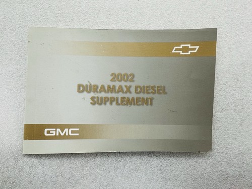 2002 gmc duramax diesel - 2002,