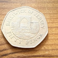 Bailiwick of Jersey 50p coin
