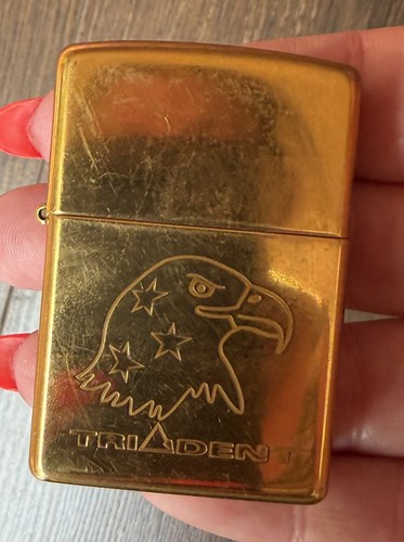 Zippo brass trident eagle - trident,