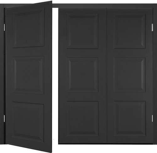New side hinged garage - new,