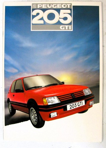 Peugeot 205 gti car - 205,