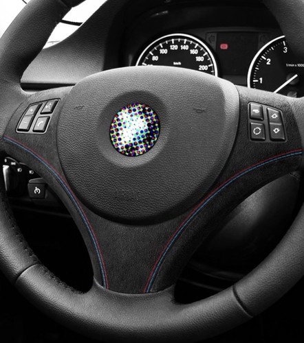 Alcantara steering wheel trim - steering,