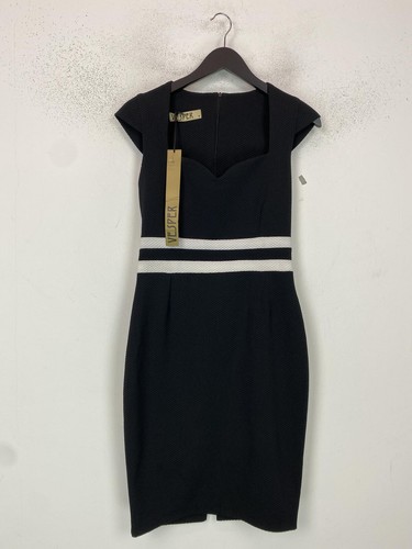 Vesper black pencil dress - black, cap