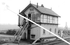 a view of st neots signal box in c1960s