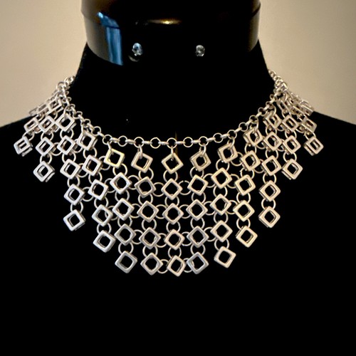 Jaeger necklace dress - jaeger,