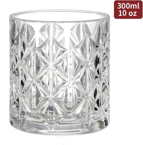6pcs whisky tumblers 300ml - 6pcs,