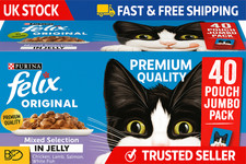 Felix Original Mixed Selection In Jelly Balanced Wet Cat Food *40 x 85g* POUCHES