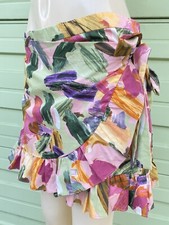 ZARA Skort Printed Ruffle