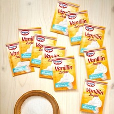 Dr Oetker Vanillin Sugar No.1 for baking 80g (10x8g) ONLY £4.69