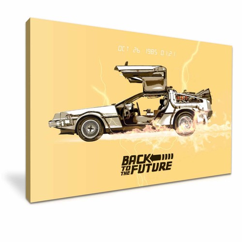 Back the future delorean - future,