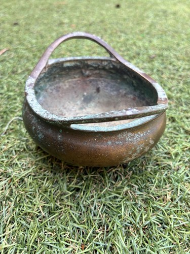 Chinese bronze style tripod - bronze,