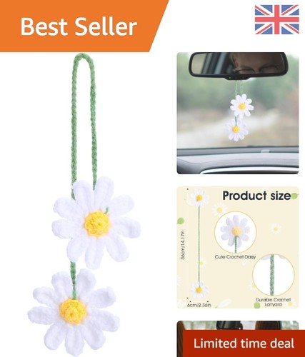 Versatile crochet daisy - daisy, flower