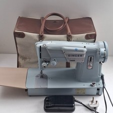 Vintage Singer 357k Sewing Machine with Pedal and Case